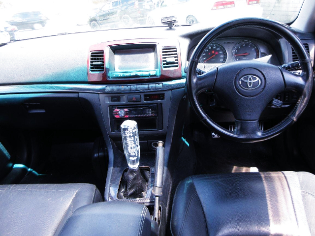 5-SPEED MANUAL CONVERSION of JZX110W MARK 2 BLIT INTERIOR.