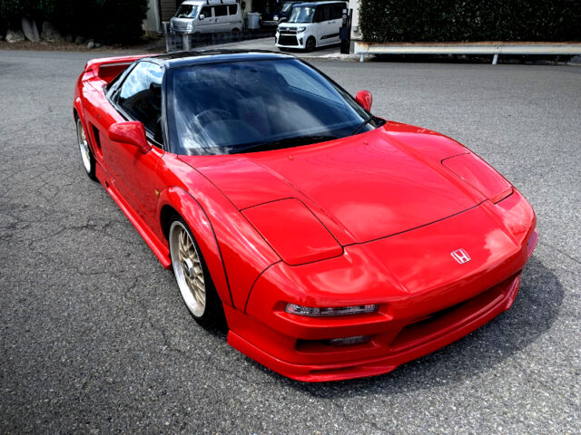 FRONT EXTERIOR of WIDEBODY NA1 NSX SUPERCHARGER.