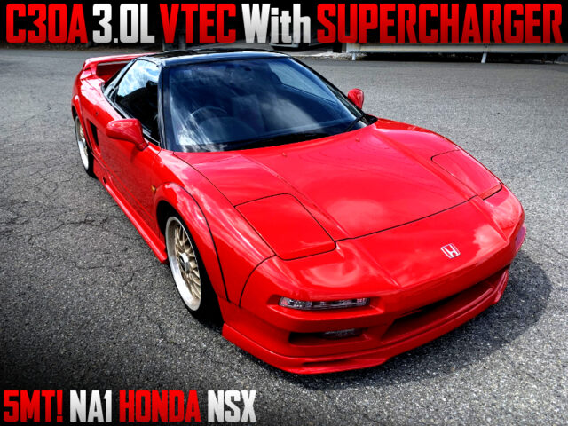 WIDE BODIED, SUPERCHARGED C30A VTEC With 5MT into NA1 NSX.