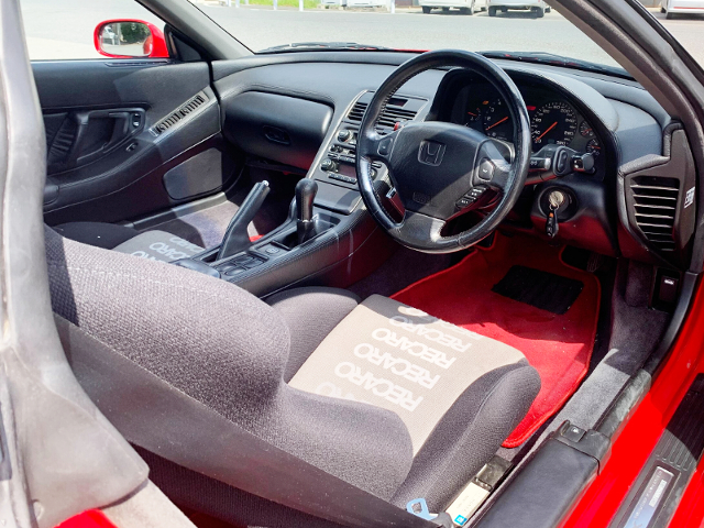 INTERIOR of WIDEBODY NA1 NSX SUPERCHARGER.