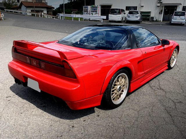 REAR EXTERIOR of WIDEBODY NA1 NSX SUPERCHARGER.