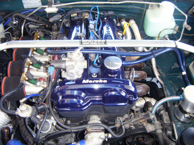 MARUHA 2.1L STROKED BP-VE ENGINE With 4-THROTTLE BODY.