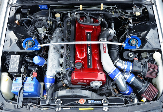 2.7L STROKED RB26 With HKS GT-SS TWIN TURBO.