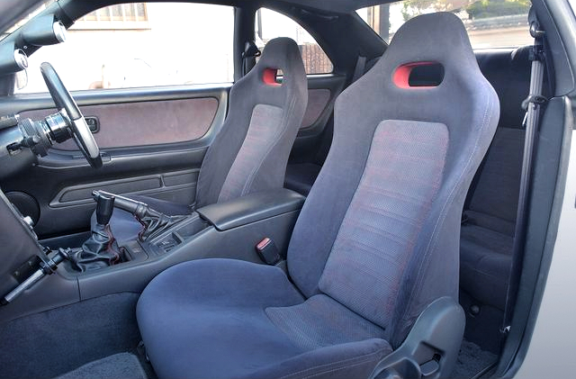 INTERIOR SEATS of R33 GT-R V-SPEC.
