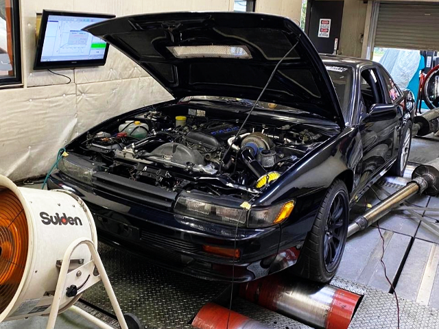 DYNO TUNED of S13 SILVIA Ks SUPER HICAS PACKAGE.