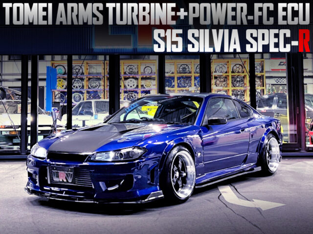 WIDE BODIED, TOMEI TURBOCHARGED S15 SILVIA SPEC-R.