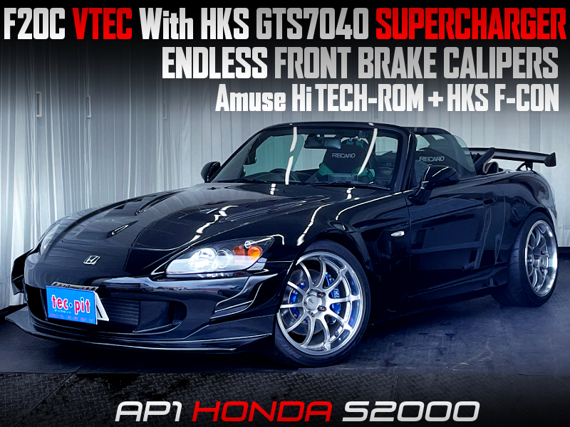 F20C VTEC With HKS SUPERCHARGER into WIDEBODY AP1 S2000.