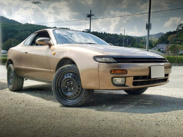 FRONT EXTERIOR of LIFTED ST183 CELICA GT-R 4WS.