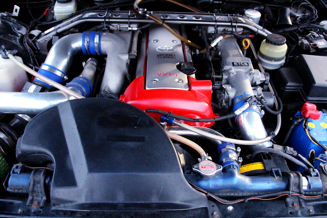 VVT-i 1JZ-GTE With HIGH FLOW TURBO.