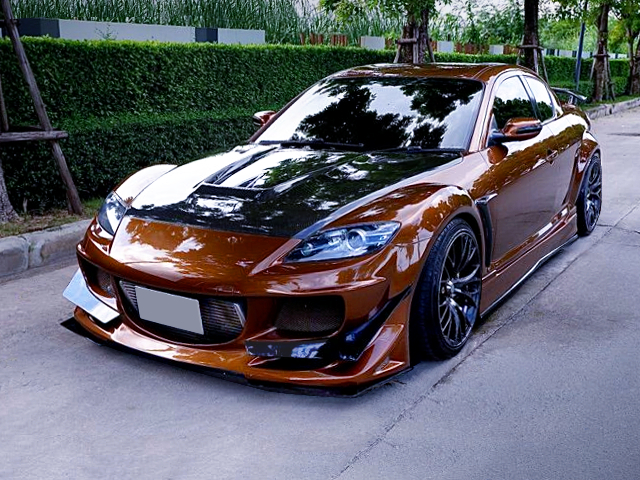 FRONT EXTERIOR of RX-8.