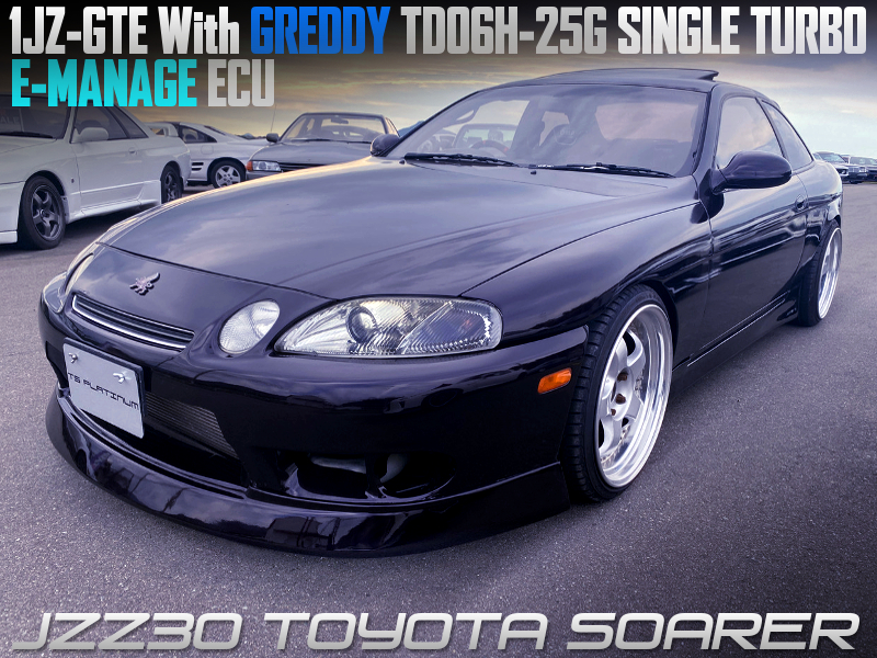 TD06H-25G TURBO and E-MANAGE into JZZ30 SOARER.