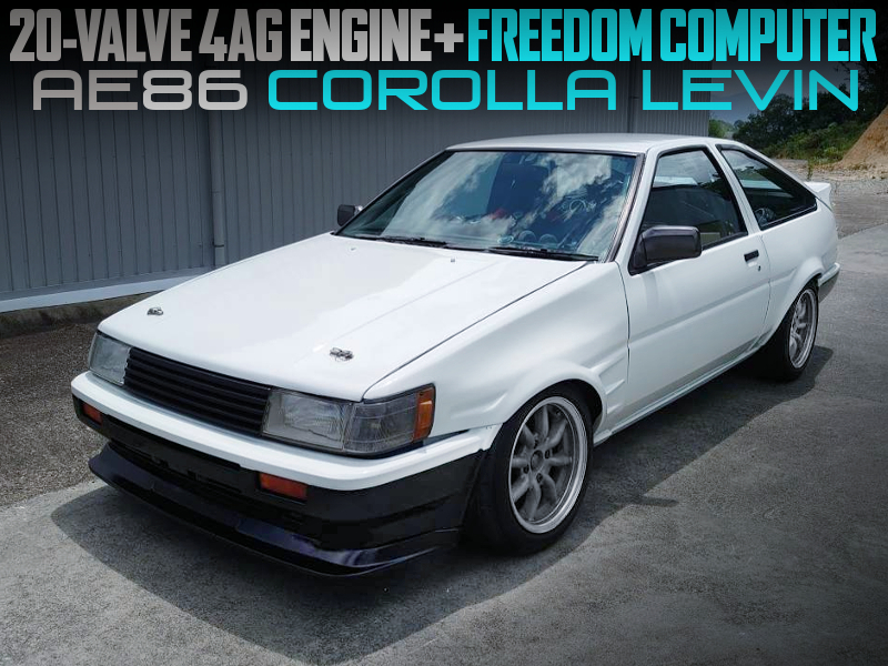 20V 4AGE SWAP With FREEDOM COMPUTER into AE86 LEVIN.