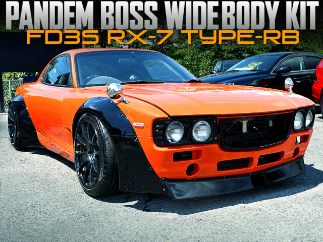 PANDEM BOSS WIDE BODIED FD3S RX-7 TYPE-RB.