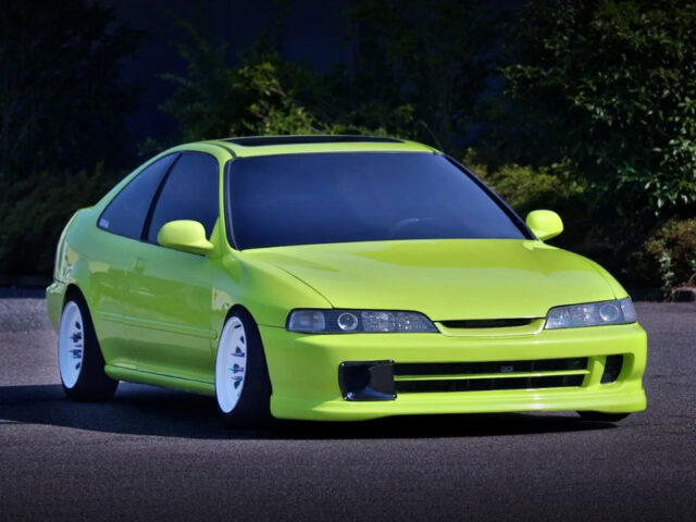 FRONT EXTERIOR of INTEGRA FACED EJ1 CIVIC COUPE.