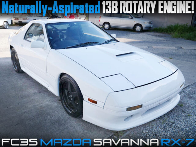 NATURALLY-ASPIRATED 13B ROTARY ENGINE into FC3S RX-7.