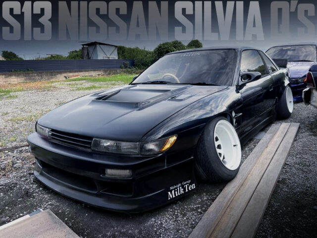 STANCED, WIDE BODIED S13 SILVIA Qs.