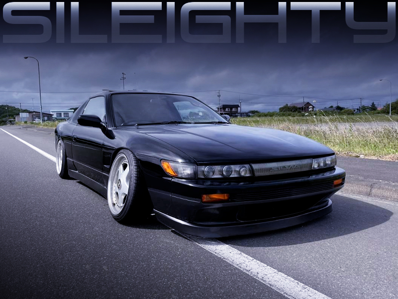 180SX TYPE-X With SILEIGHTY CONVERSION.