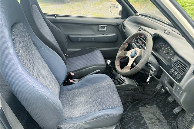 FRONT SEATS of CR22S ALTO WORKS RSX.