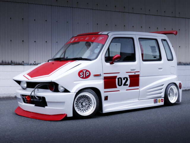 FRONT LEFT SIDE EXTERIOR of JDM KAIDO RACER CT21S WAGON R.