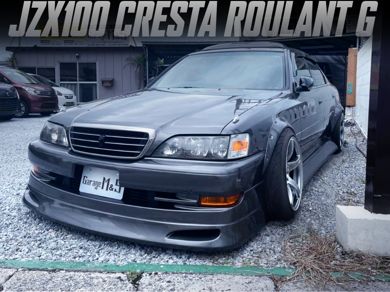 FRONT EXTERIOR of JZX100 CRESTA ROULANT G.