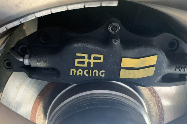 AP-RACING BRAKE CALIPER.