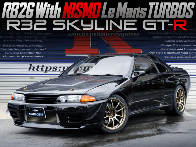 RB26 With NISMO Le MANS TURBOS into R32 GT-R.