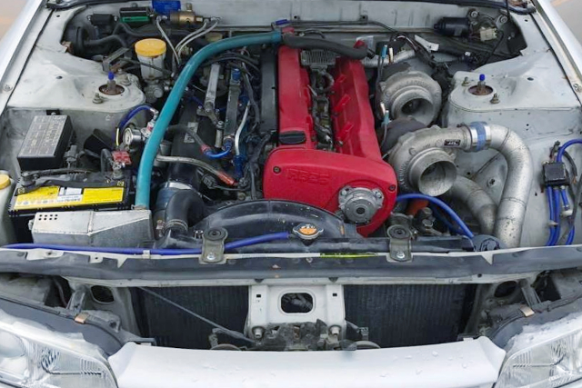 RB26 With HKS GT TWIN TURBO.