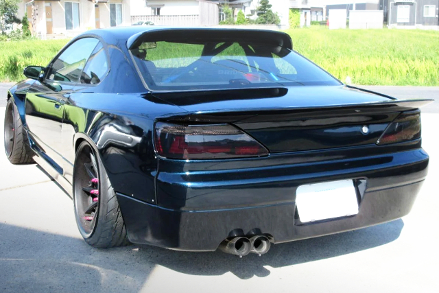 REAR EXTERIOR of S15 SILVIA SUPERCHARGER.