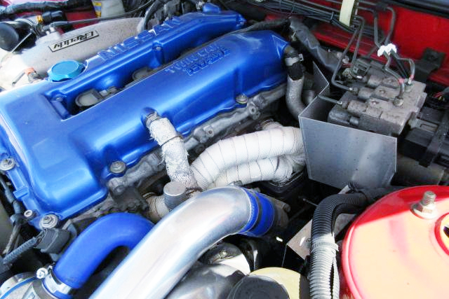 SR20DET With EXHAUST MANIFOLD and T518Z TURBO.