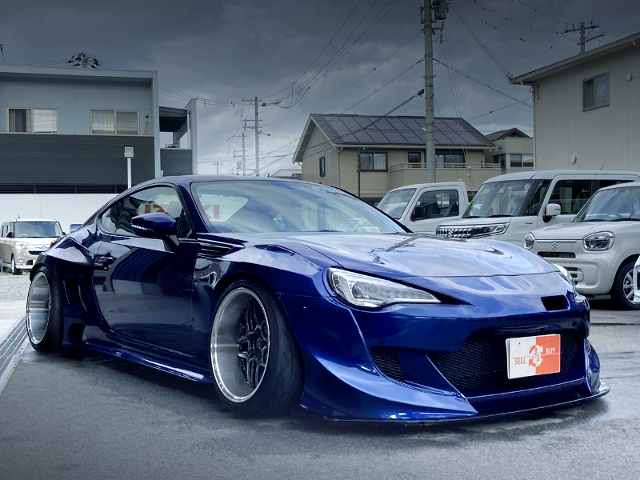 FRONT EXTERIOR of PANDEM WIDEBODY ZN6 TOYOTA 86G.