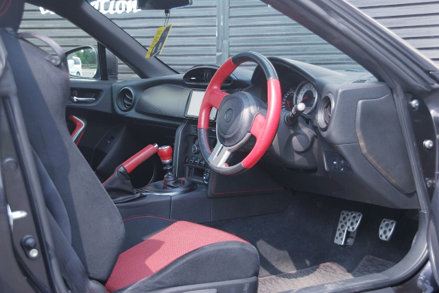 INTERIOR of ZN6 TOYOTA 86GT LIMITED.