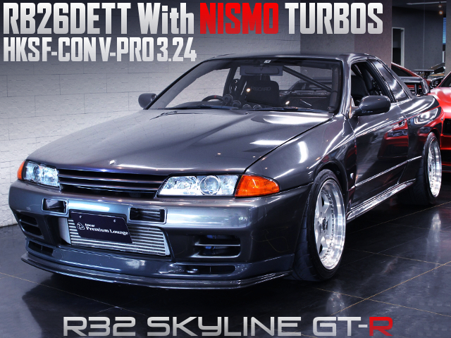RB26 With NISMO TURBOS into R32 GT-R.