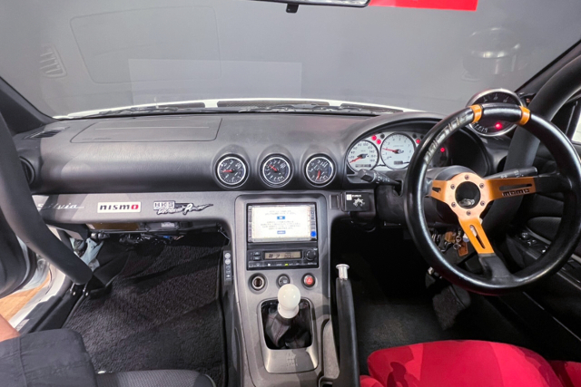 DASHBOARD and ROLL CAGE.