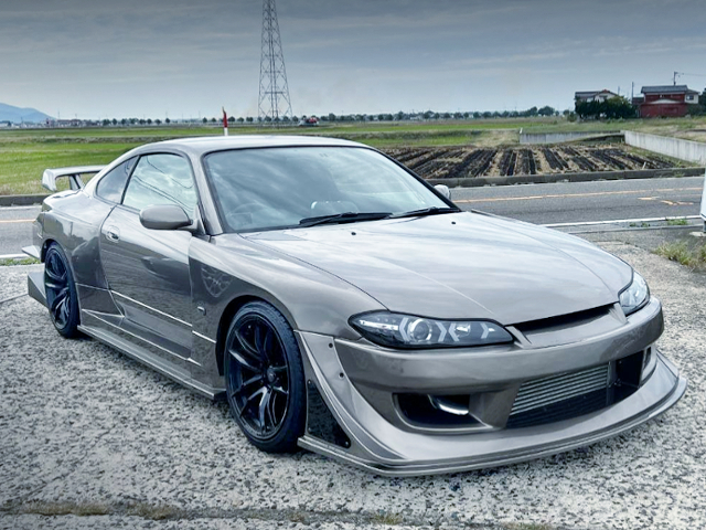 FRONT EXTERIOR of G-SONIC EVOLUTION WIDE BODY S15 SILVIA.