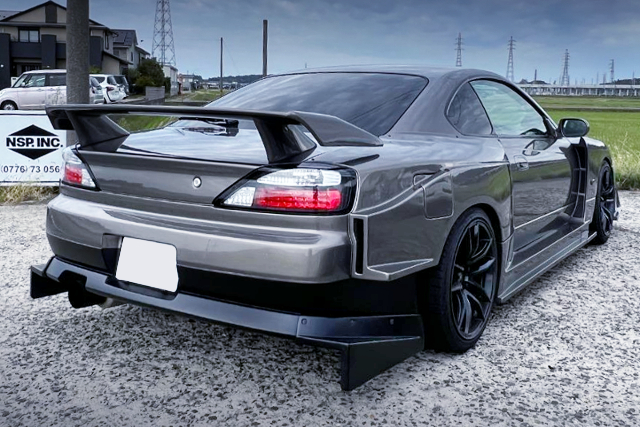 REAR EXTERIOR of G-SONIC EVOLUTION WIDE BODY S15 SILVIA.