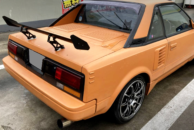 REAR EXTERIOR of AW11 MR2.