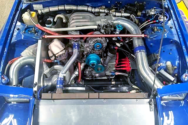 13B SIDE-PORT with TD08-33D SINGLE TURBO.