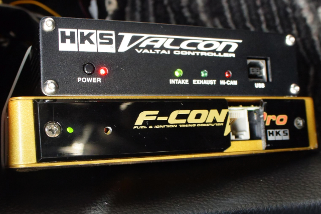 HKS F-CON V-PRO and VALCON.
