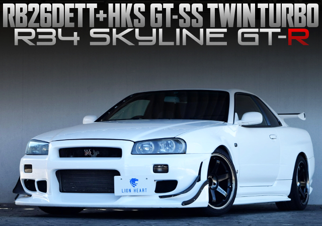 RB26 With GT-SS TWIN TURBO into R34 GT-R.