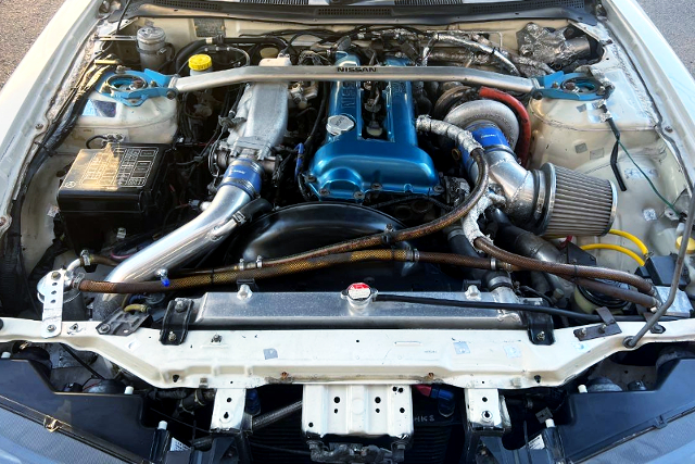 SR20DET With TRUST PISTONS and GREDDY T67-25G SINGLE TURBO.