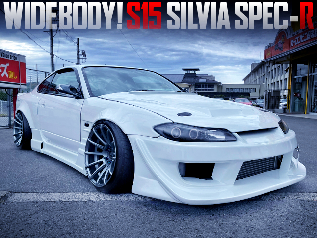WIDE BODIED, STANCED S15 SILVIA SPEC-R.