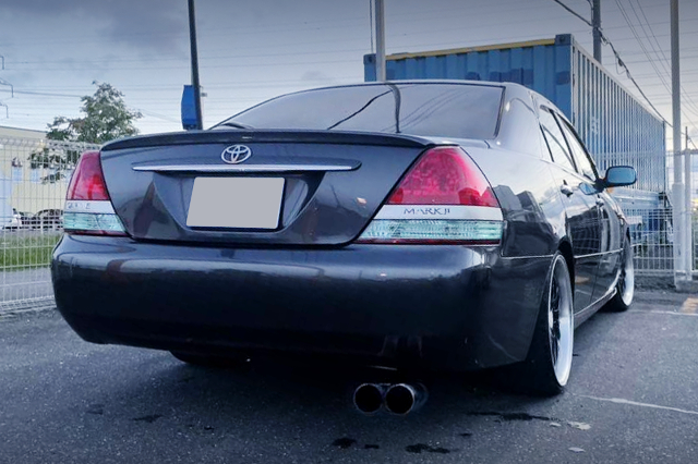 REAR EXTERIOR of BLIT FACED JZX110 MARK 2.