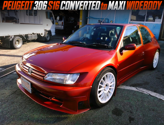 PEUGEOT 306 S16 CONVERTED to MAXI WIDEBODY.