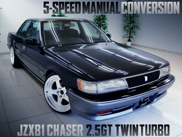 AT to 5MT CONVERSION of JZX81 CHASER.