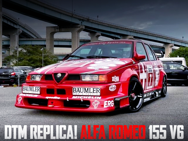 DTM REPLICA of ALFA ROMEO 155 V6.