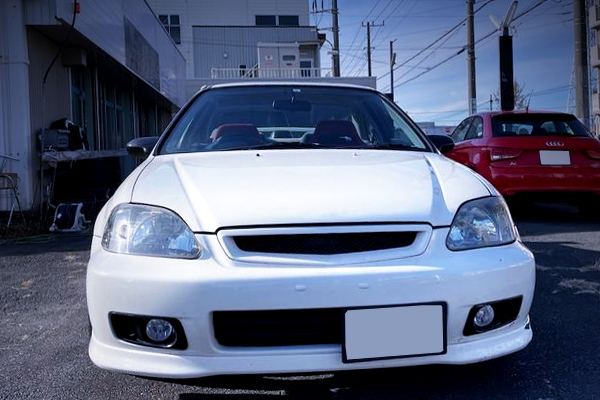 FRONT FACE of of EJ7 CIVIC COUPE.