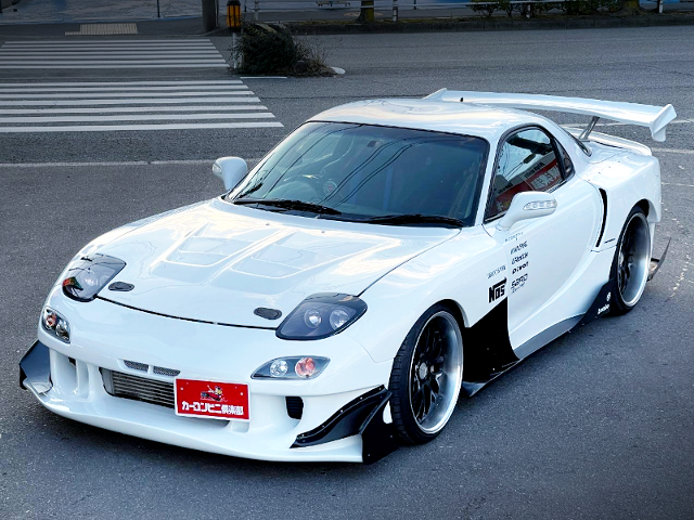 FRONT EXTERIOR of WIDEBODY FD3S RX-7 TYPE-RB BATHURST.