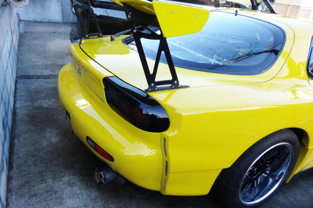 REAR EXTERIOR of FD3S RX-7 TYPE RS-R.