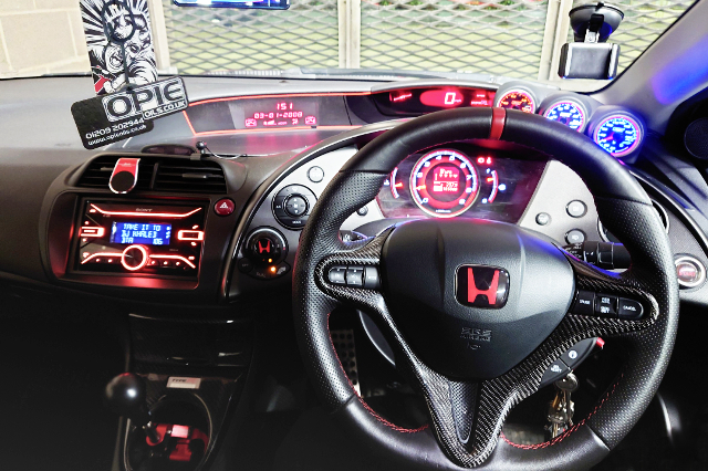 INTERIOR of FN2 CIVIC TYPE-R GT.