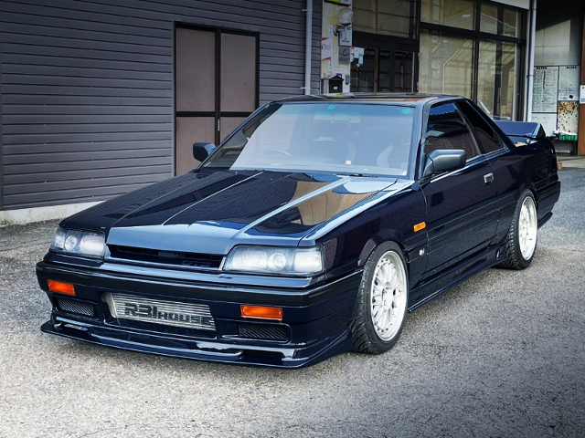 FRONT EXTERIOR of R31 SKYLINE GTS-X TWIN CAM 24V TURBO.